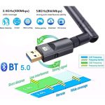 دانگل وای فای 1300Mbps با بلوتوث 5.0 HDAKDDHG - Image 3