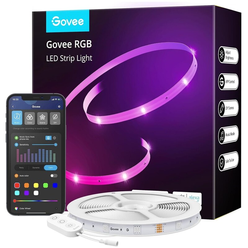 نوار 15 متری RGB WiFi هوشمند Govee – فروشگاه وی وان