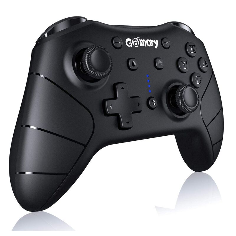 TcSyFH8orLlNfc50KthbMooTQKqW08B2hnnfRhnNPdoeBPRnrL.jpg_800X800X70.jpg دسته بی سیم نیتندو سوییچ برند Gamory - Image 1