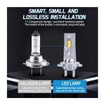 هدلایت خودرو LED مدل H7 برند Haizg - Image 3