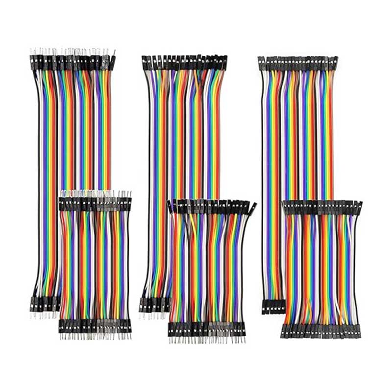 YXPCARS-240pcs-Jumper-Wires-Kit-3 مجموعه 240 عدد سیم جامپر اندازههای 10 و 20 سانتیمتر برند YXPCARS - Image 1
