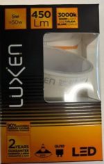 لامپ LED هالوژن 5 وات LUXEN