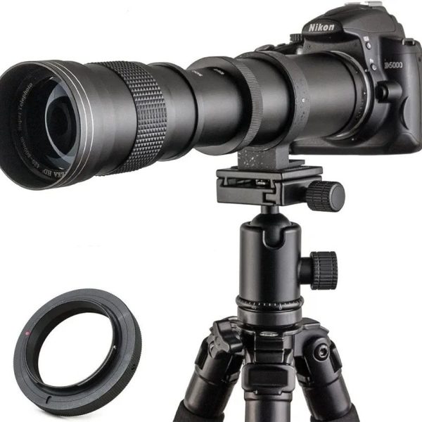 لنز دوربین زوم JINTU 420-800mm f / 8.3-F16