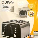 توستر چهار شیار Quigg