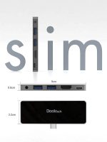 هاب 5 خروجی TYPE C برند DOCK TECH - Image 5