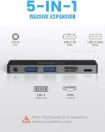 هاب 5 خروجی TYPE C برند DOCK TECH - Image 9