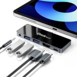 هاب 5 خروجی TYPE C برند DOCK TECH