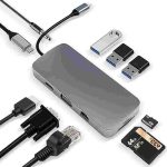 هاب USB C آداپتور 10 در 1