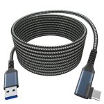 کابل TYPE C  5متری با یک سر USB3 برند TIGER-ZHOU