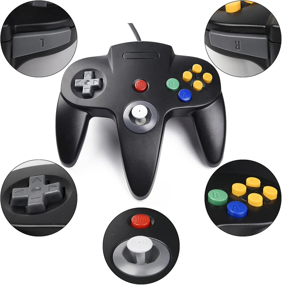 9.webp دسته بازی کنسول Nintendo 64 - Image 1