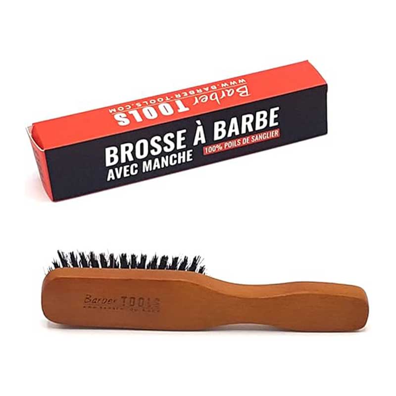 BARBER-TOOLS-Beard-and-Moustache-Brush3 برس ریش و سبیل برند BARBER TOOLS - Image 1