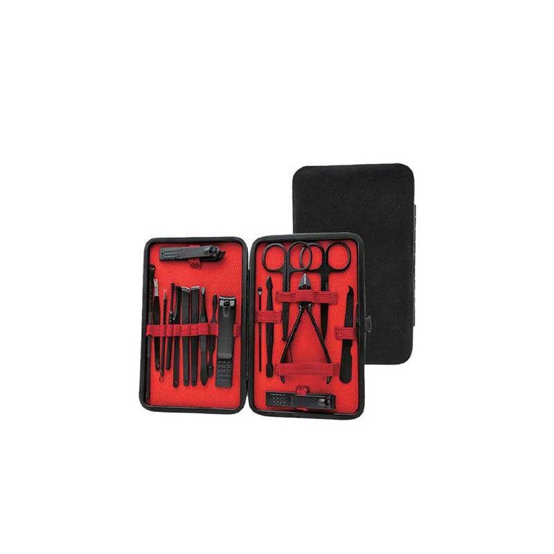 Green-Lion-18-in-1-Manicure-Travel-Cutter6 کیت مانیکور سفری 18 در 1 مدل Manicure Travel Cutter برند Green Lion - تصویر 1