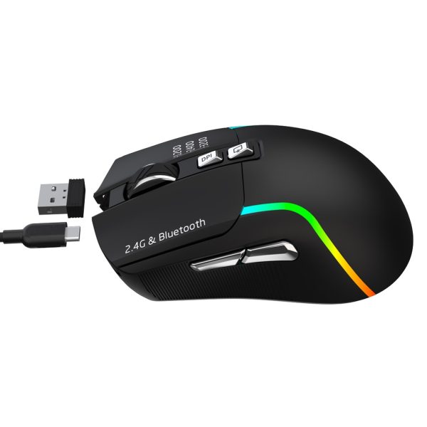 ماوس گیمینگ شارژی مدل Rechargeable Gaming برند Green Lion