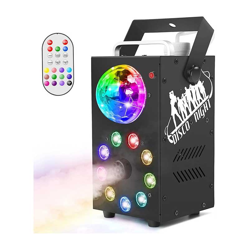 Leleght-Smoke-Machine-700W-Fog-Machine5 دستگاه مه ساز 700 وات مدل magic ball برند Leleght - Image 1