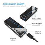 هاب 7 پورت USB 3.0 مدل RSH-518 برند RSHTECH - Image 5
