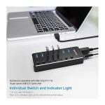 هاب 7 پورت USB 3.0 مدل RSH-518 برند RSHTECH - Image 2