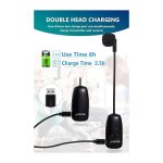 میکروفون بی‌سیم 2 در 1 UHF برند SOAIY - Image 4