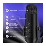 میکروفون رومیزی مدل K66 برند zealsound - Image 2
