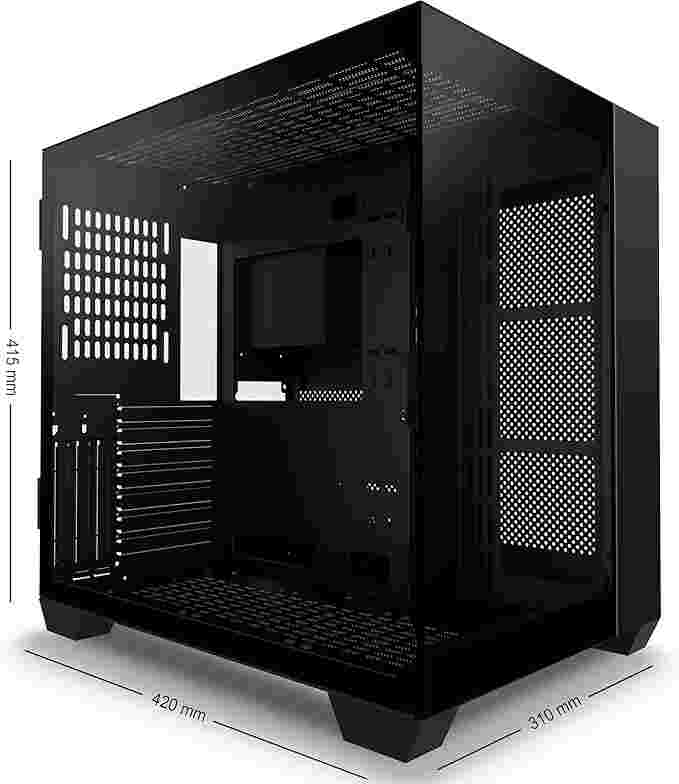 22.jpg کیس گیمینگ مدل AMANSON PC CASE ATX - Image 1