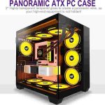 کیس گیمینگ  مدل AMANSON PC CASE ATX - Image 6