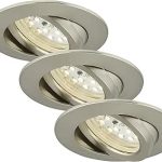 چراغ هالوژن led IP23 پک سه عددی مدل  7232-032 briloner