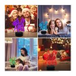 چراغ خواب سه‌ بعدی طرح انتقام جویان مدل 3D Lamp Illusion برند AIRUEEK - تصویر 2