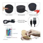 چراغ خواب سه‌ بعدی طرح انتقام جویان مدل 3D Lamp Illusion برند AIRUEEK - تصویر 5