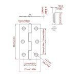لولا استیل تخت تاشو ۲۰ عددی برند YIDINGFA - Image 4