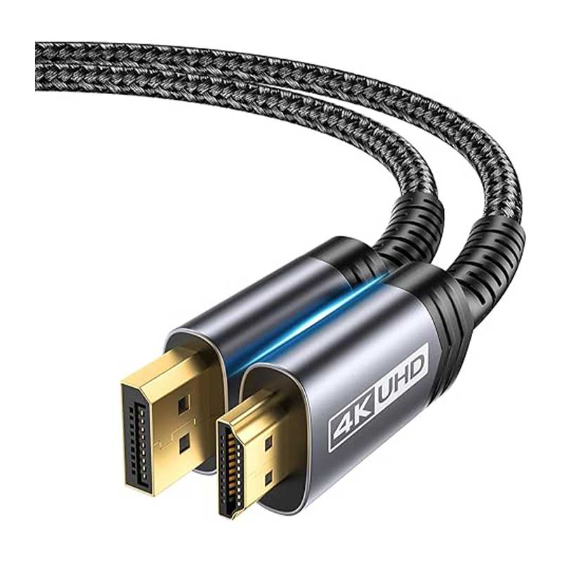 JSAUX-4K-DisplayPort-to-HDMI-Cable9 کابل تبدیل JSAUX 4K DisplayPort به HDMI مدل CV0047 برند JSAUX - Image 1