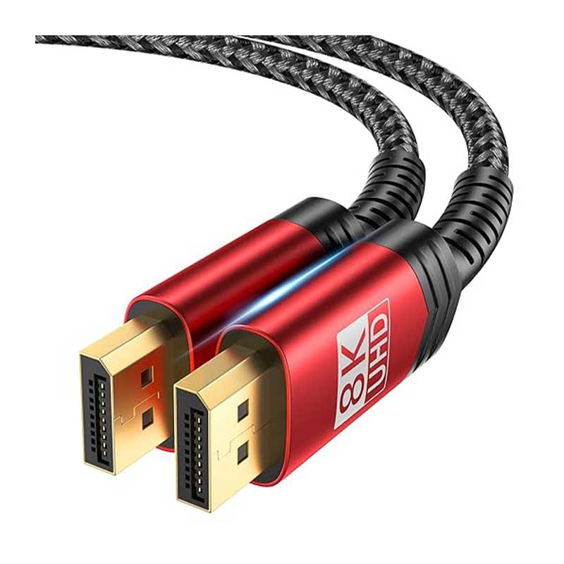 JSAUX-DisplayPort-Cable-8 کابل DisplayPort به DisplayPort مدل CV0001 برند JSAUX - Image 1