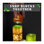 چراغ رومیزی با 16 بلوک رنگ طرح Minecraft مدل PP6596MCFTX برند Paladone - Image 6