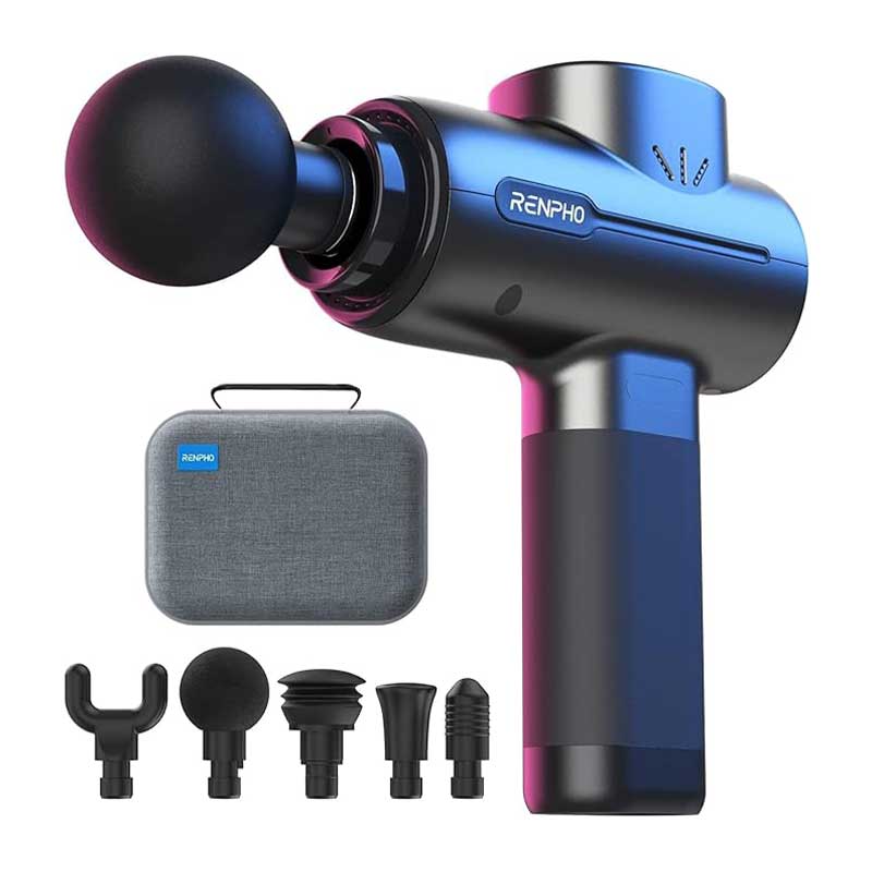 RENPHO-Massage-Gun-Deep-Tissue-Muscle5 ماساژور تفنگی مدل R3 Mini برند RENPHO - Image 1