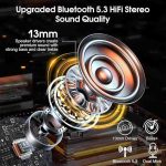 هدفون بی‌سیم SKIUDCT Bluetooth V مدل N19 - تصویر 2
