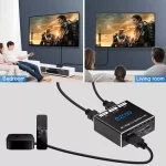 اسپلیتر 1به2 HDMI 4K ورژن 2.0 برند ezcoo