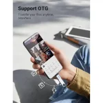 تبدیل USB-C 3.1 Male OTG به USB 3.0 A Female یوگرین مدل US270 - Image 5