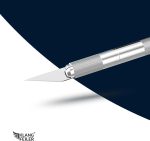 چاقوی کرتواری با 10 تیغه ی یدکی Hobby knife - Image 2