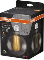 لامپ ادیسونی دودی Osram LED Vintage - Image 4