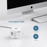 چتد راهی برق 4 طرفه LENCENT 1 Type-C و  3 USB-A - Image 8