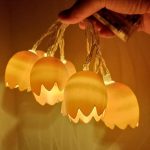  تزیین چراغ‌های LEDbتخم‌مرغی برای فضای باز، رشته چراغ‌های گارلند - Image 6