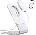 پایه شارژر MagSafe FULAIM ، نگهدارنده آلومینیومی MagSafe ، سازگار با شارژر MagSafe برای آیفون - Image 2