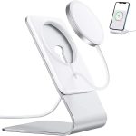 پایه شارژر MagSafe FULAIM ، نگهدارنده آلومینیومی MagSafe ، سازگار با شارژر MagSafe برای آیفون