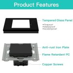 کلید تک پل فریم شیشه BSEED 1 - Image 4
