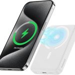 پاوربانک بیسوس مدل Magnetic Mini 2022  baseus PPCXM06 ظرفیت 6000 میلی آمپر ساعت