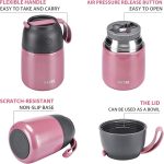 ظرف غذای 0.5 لیتری maxso SH860-5A7A برای نگهداری غذاهای داغ همراه با قاشق - Image 12