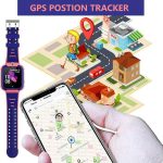  ساعت هوشمند GPS کودک PTHTECHUS - صفحه لمسی LED 1.44 اینچی - Image 4