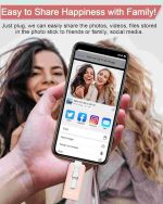 فلش مموری Keqiaai ظرفیت 512 گیگابایت برای iPhone Android, PC External Storage - Image 5