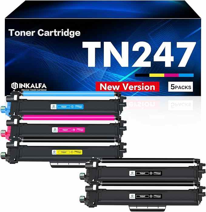 9-2-2.jpg کارتریج تونر لیزری پک (5 عددی) مدل TN-247 - Image 1