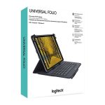 کیف و کیبورد بلوتوثی سازگار با تبلت ۹ تا ۱۰ اینچی مدل y-r0063 برند Logitech - Image 3