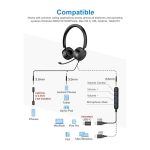 هدست سیم دار با میکروفون مدل H360 برند New bee - Image 4
