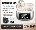 ایرپاد Miniso X29 OWS 5.4 با صفحه نمایش LED کنترل لمسی TWS  با میکروفون , Deep Bass - Image 9